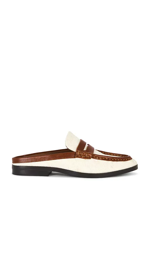Dean Canvas Combo Loafer Mule by SIMKHAI