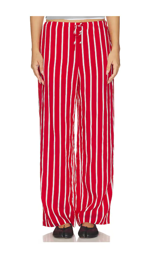 E- Waist Striped Pull- on Pant by Madewell