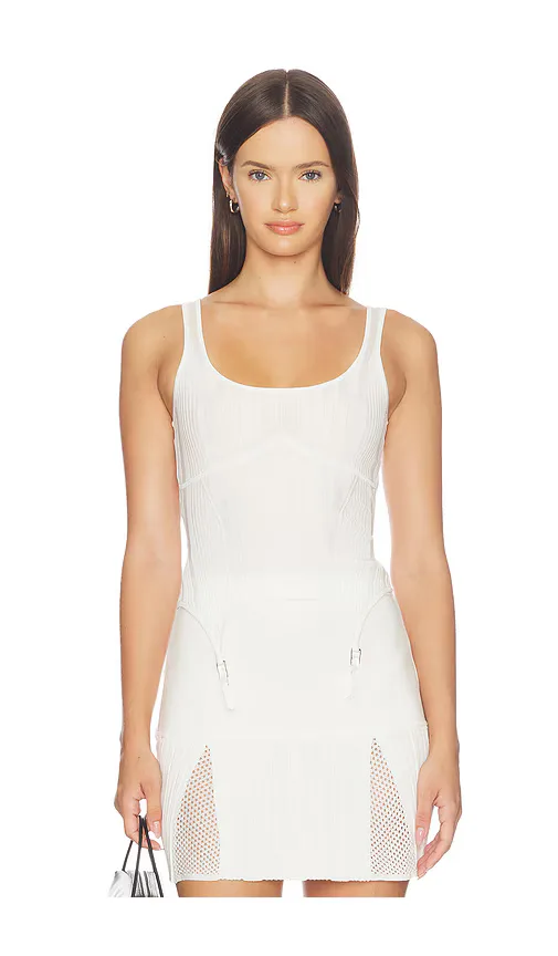 Rib Garter Top by fleur du mal