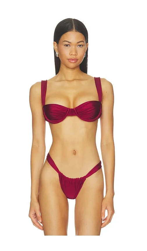 Margot Merlot Underwire Top by VDM