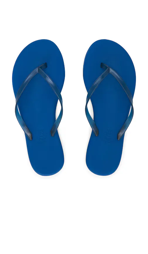 Aqua Flip Flops by TKEES