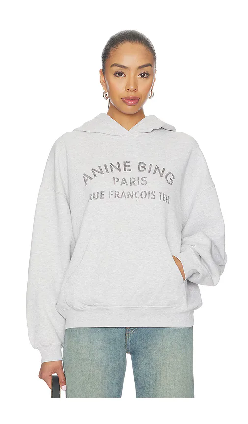 Harvey Sweatshirt Paris Stencil by ANINE BING