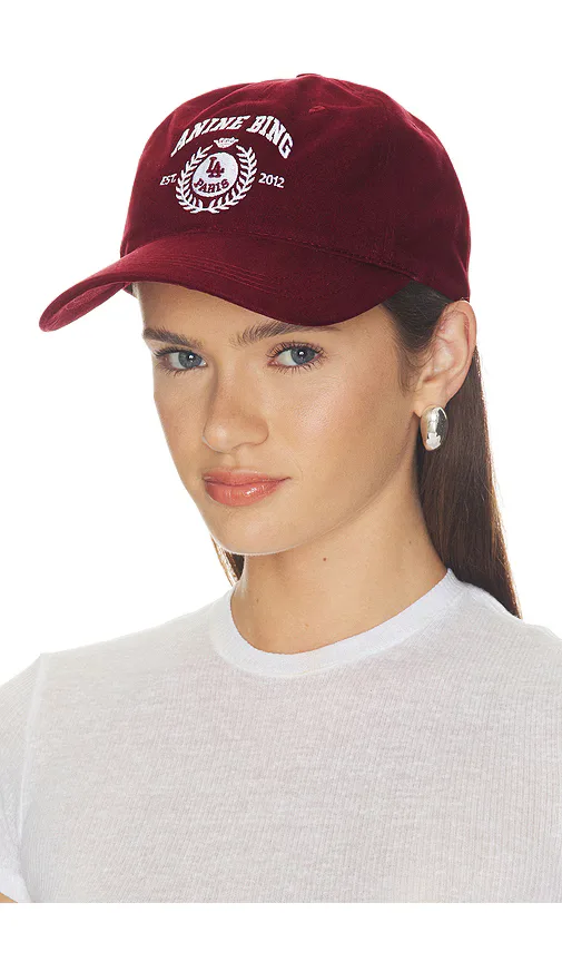Jeremy Baseball Collegiate Cap by ANINE BING
