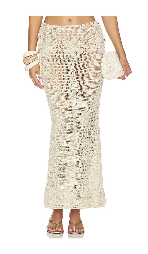 Charlotte Hand Crochet Skirt