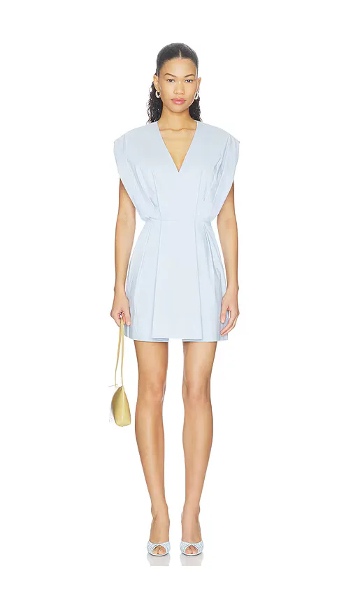 Sefi Cape Mini Dress by SIMKHAI