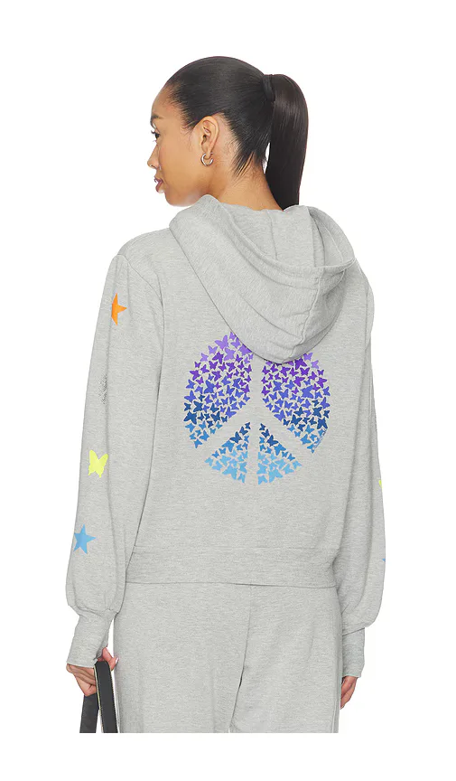 Leann Zip Up Hoodie by Lauren Moshi