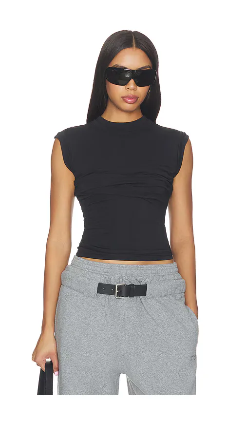 Twisted Bust Layered Tank by Alexander Wang