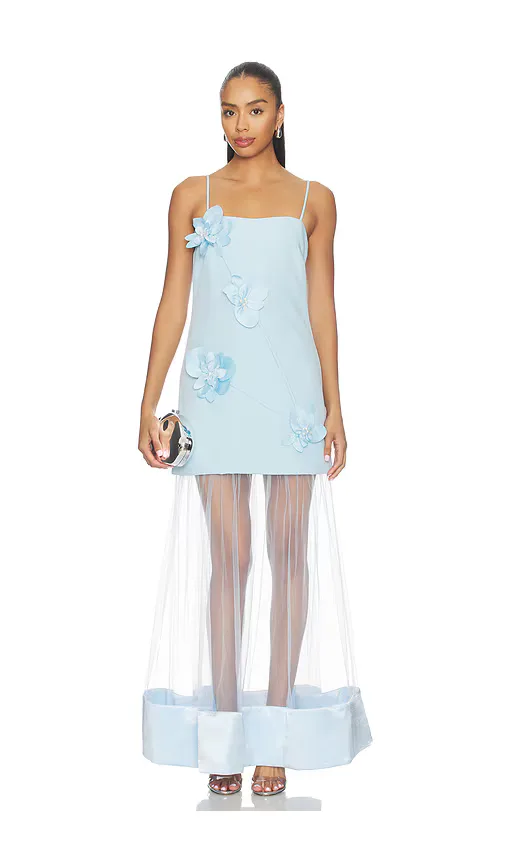 Reina 3d Floral Gown by ELLIATT