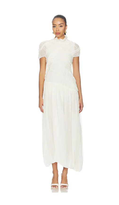 Sheer Asymmetrical Dress by Magda Butrym
