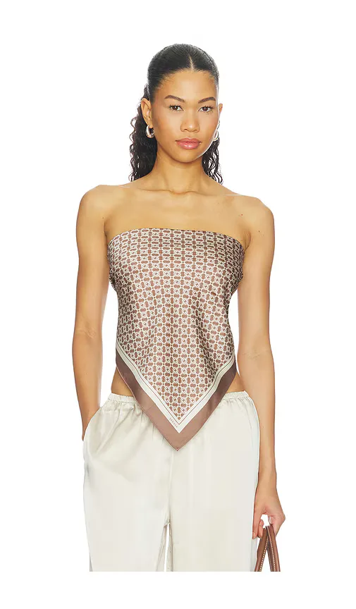 Hark Satin Top by SEROYA