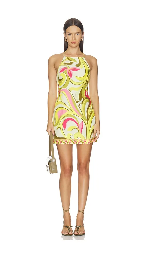Ruched Bias Mini Dress by ROCOCO SAND