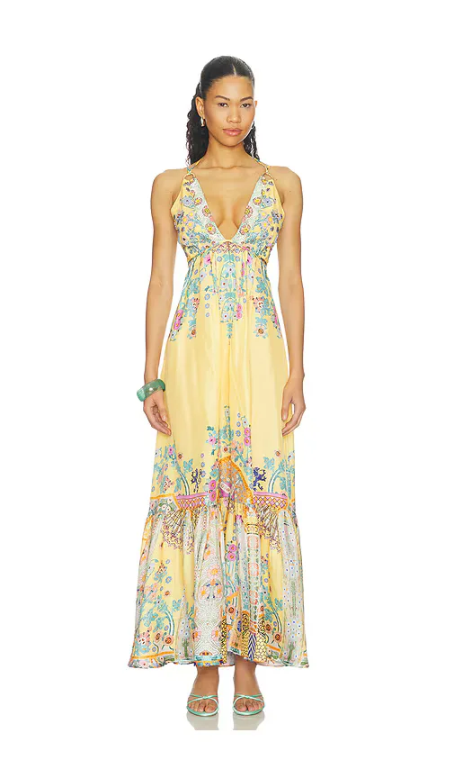 Tiered Dress with Hardware by Camilla