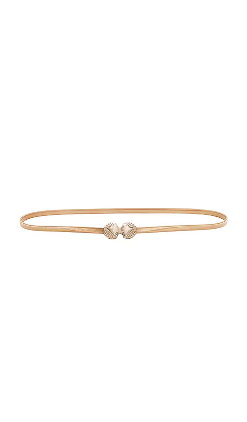 Sea Shell Stretch Chain Belt by Lele Sadoughi