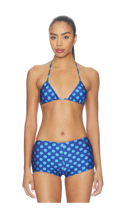 Blair Indigo Reversible Top by VDM