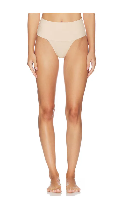 Supersmooth Undie-Tectable Cotton Thong by SPANX
