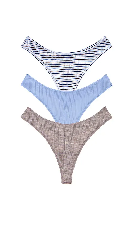 Whipped Dipped Thong 3-Pack by Negative Underwear