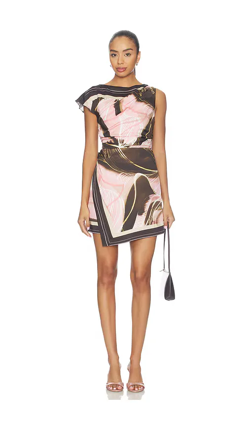 Jovie Asymmetrical Mini Dress