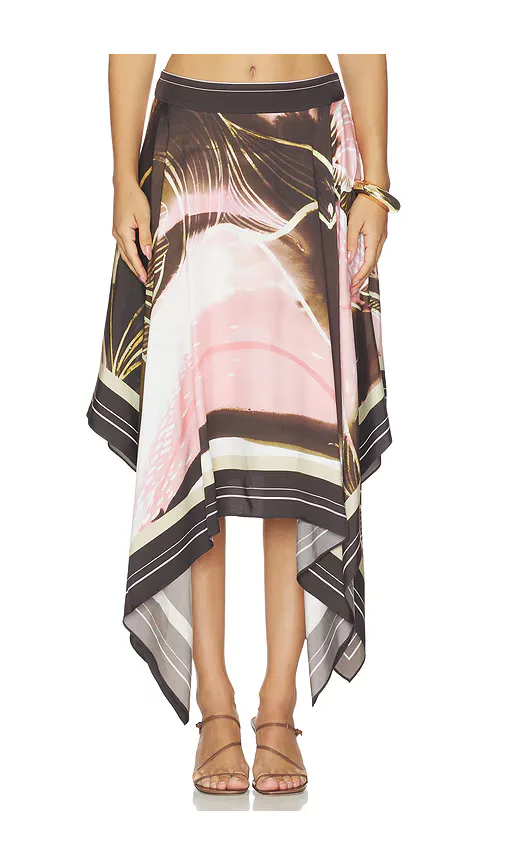 Letty Scarf Skirt by AMUR