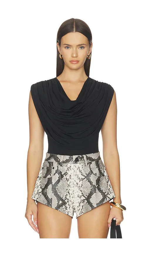 Cowl Neck Bodysuit