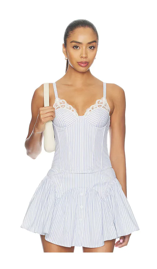 Poplin Corset by fleur du mal
