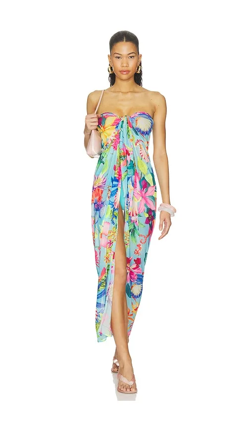 Luli Fama x Revolve Oceans Kiss Long Wrap by Luli Fama