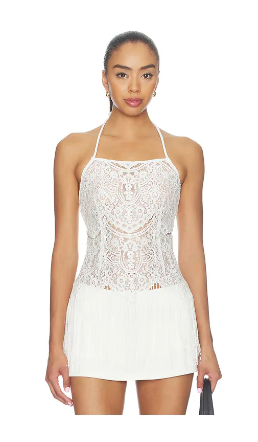 Siren Fringe Top by For Love & Lemons