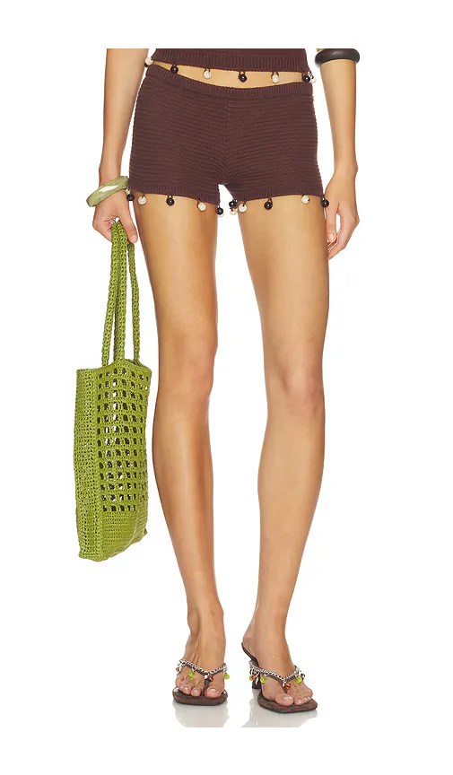 Bailee Mini Knit Shorts by Runaway The Label