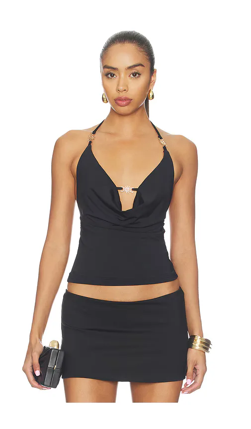 Livia Halter Cowl Top by Runaway The Label
