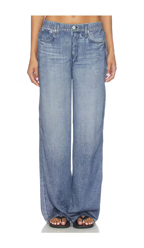 Rb Miramar Slink Wide Leg Pull on Jeans by Rag & Bone