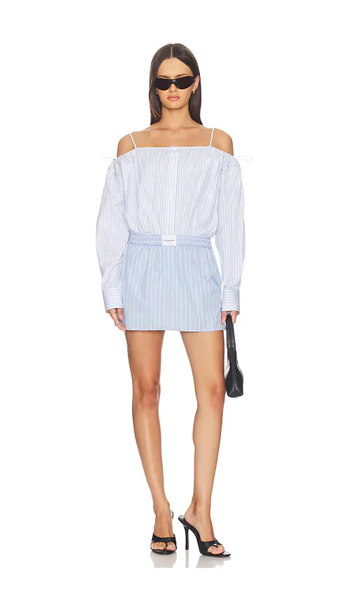 Pre-Styled Off Shoulder Dress by Alexander Wang