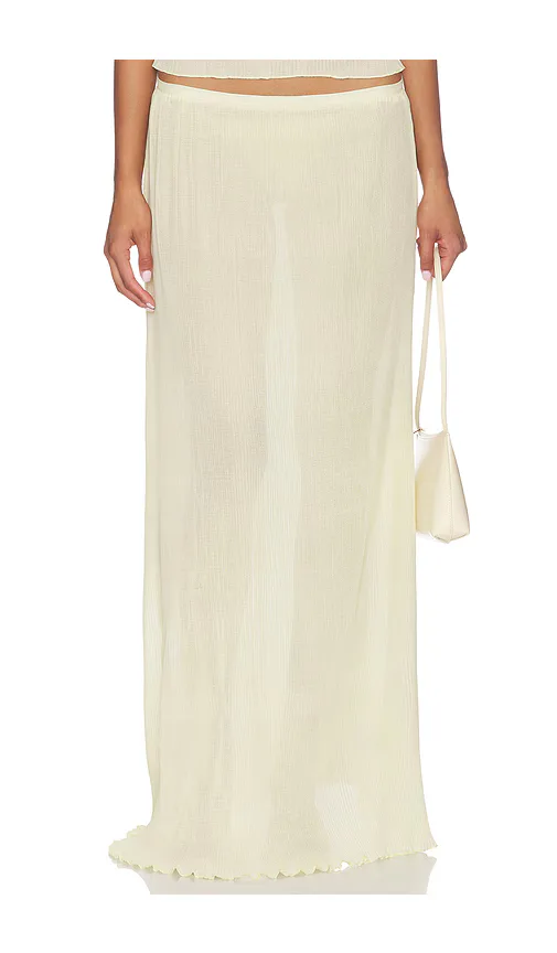 Ford Maxi Skirt by LIONESS