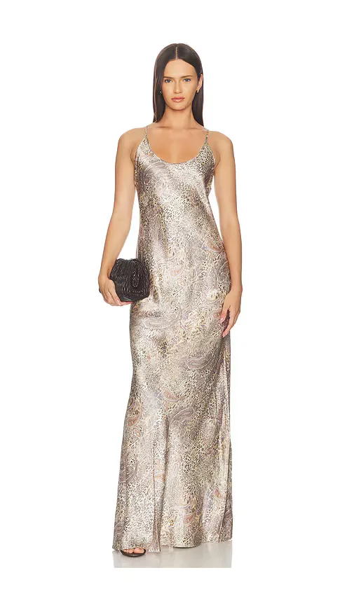 Charmaine U Neck Gown by L'AGENCE