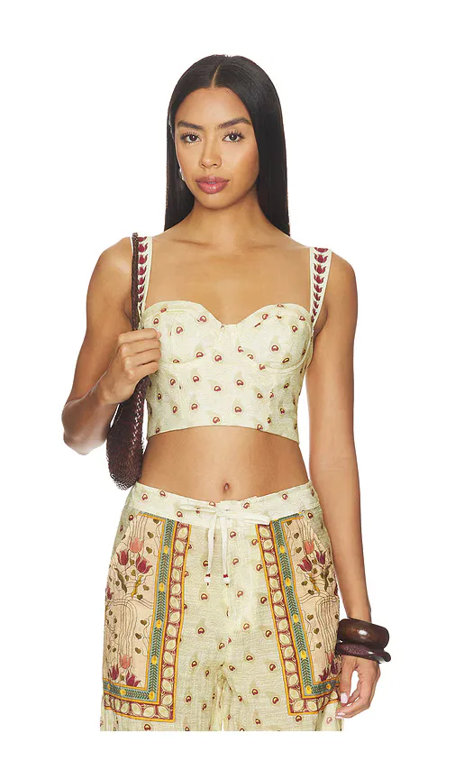 Lupe Plume Top