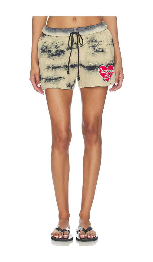 Cowboys Lie Brushed Fleece Basic Short by Boys Lie