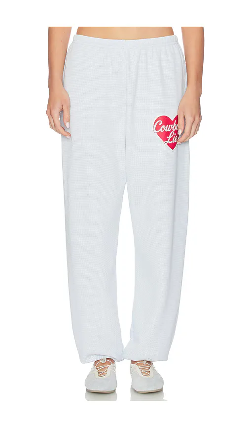 Cowboys Lie Terry Natural Kimmy Pant by Boys Lie