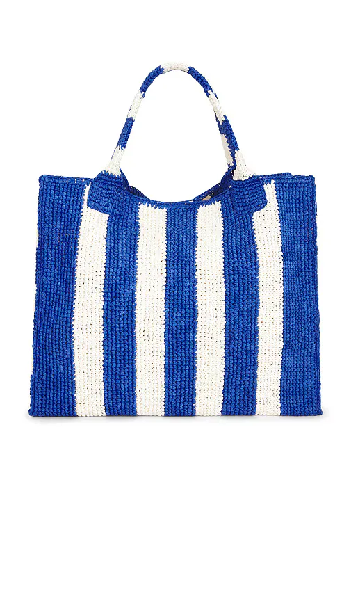 Sol Crochet Raffia Tote Bag by Loeffler Randall