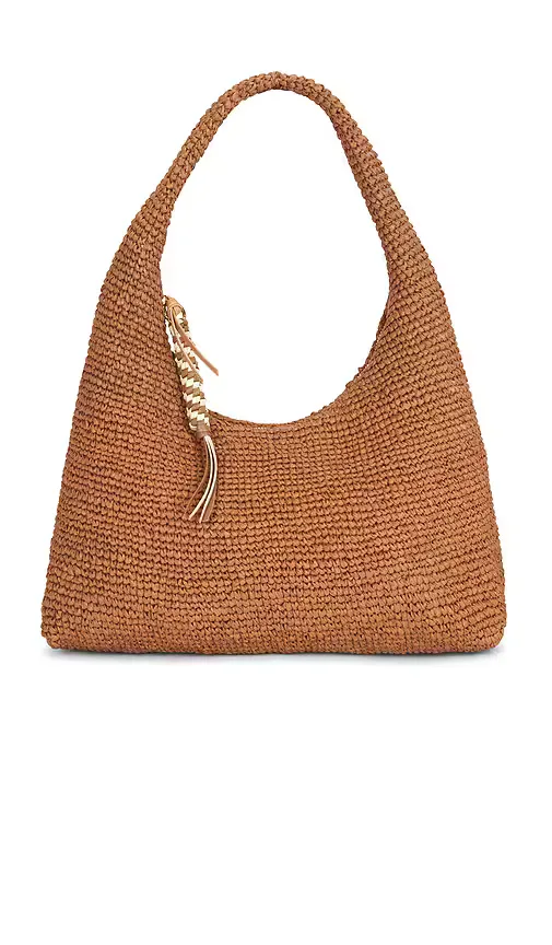 Willow Crochet Raffia Shoulder Bag by Loeffler Randall
