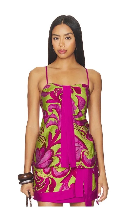 Catriona Split Front Top by SEVEN WONDERS