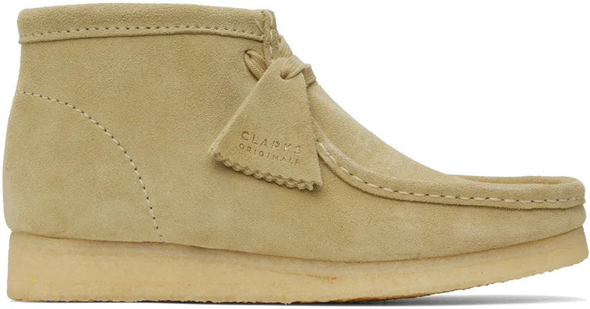 Beige Wallabee Desert Boots