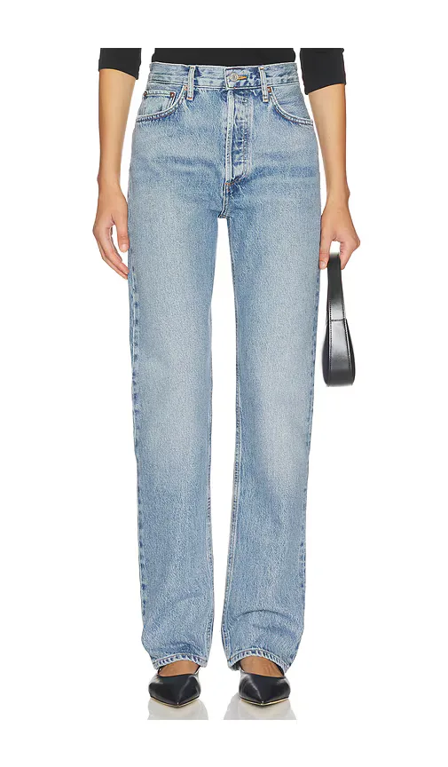90s Pinch Waist Long Jean by AGOLDE