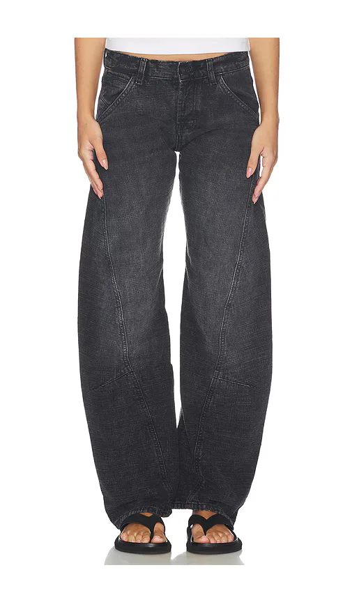 Free People x Revolve Highland Bowed Jean