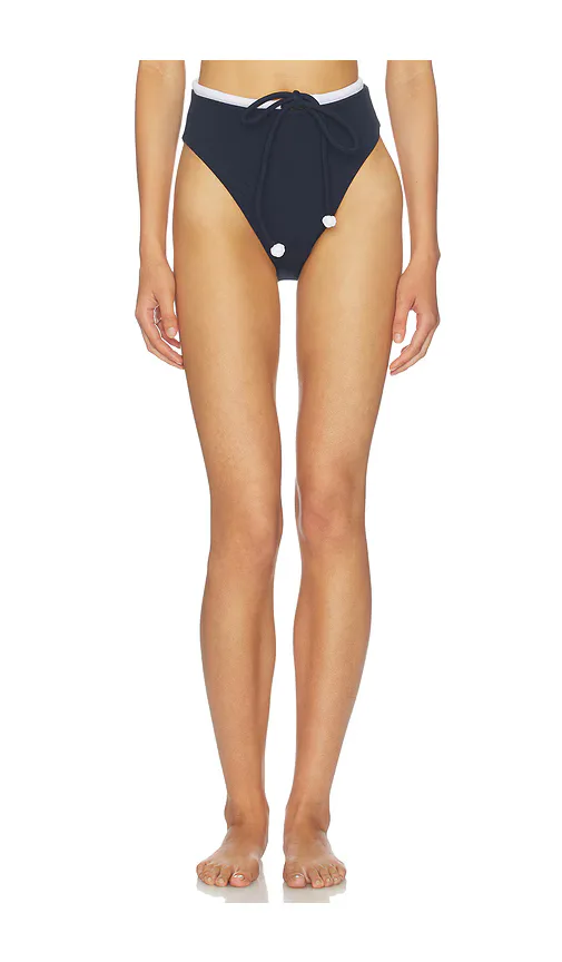 Ipa High Waist Bikini Bottom by Nau Bikinis
