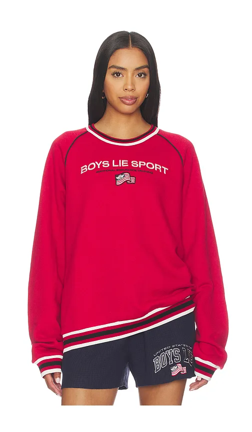 Sport Kara Crewneck Sweatshirt by Boys Lie
