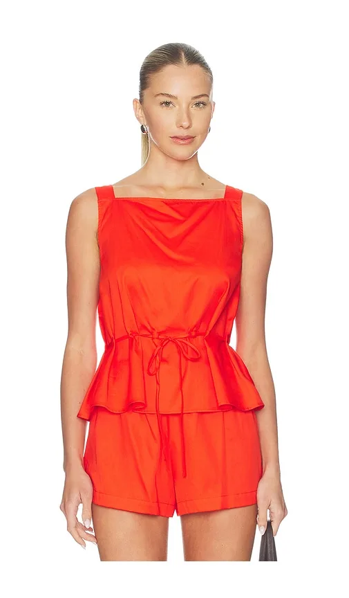 Yoko Drawstring Tank by LESET