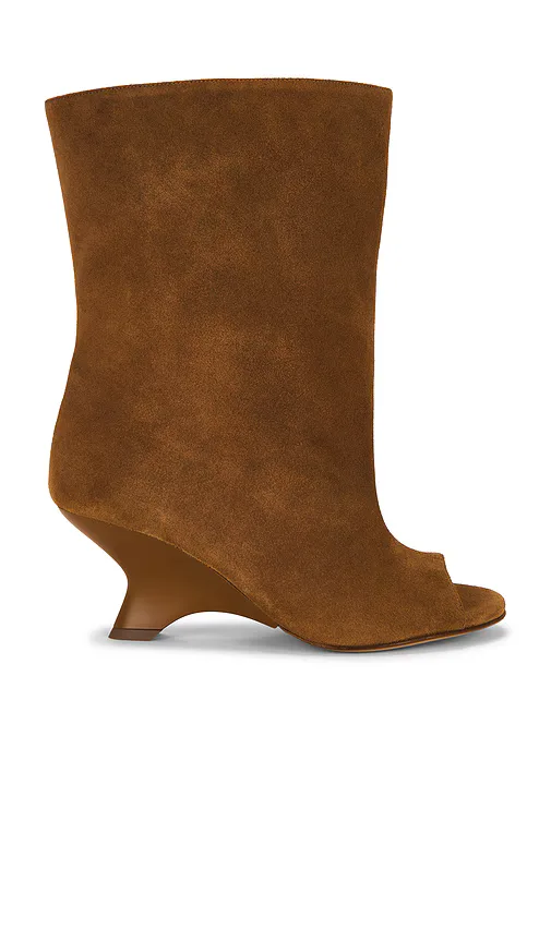 Gia Heeled Open Toe Boot by GIA BORGHINI