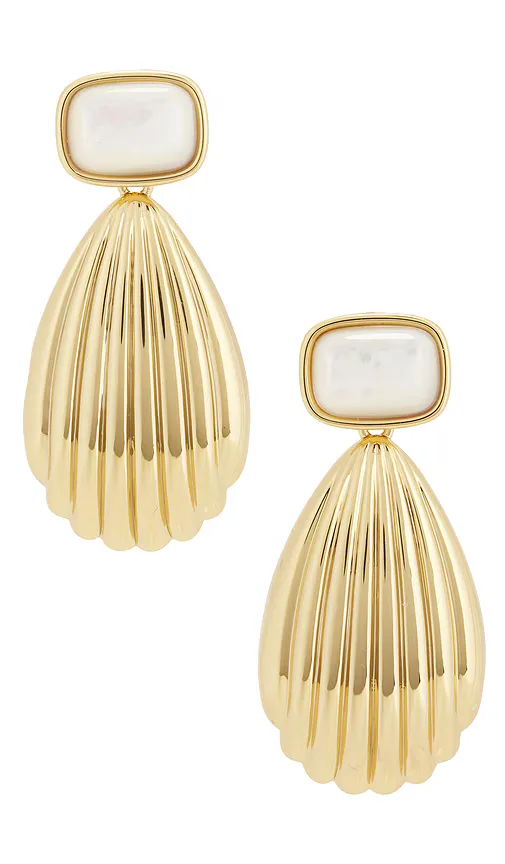 Chiara Shell Oversized Earrings