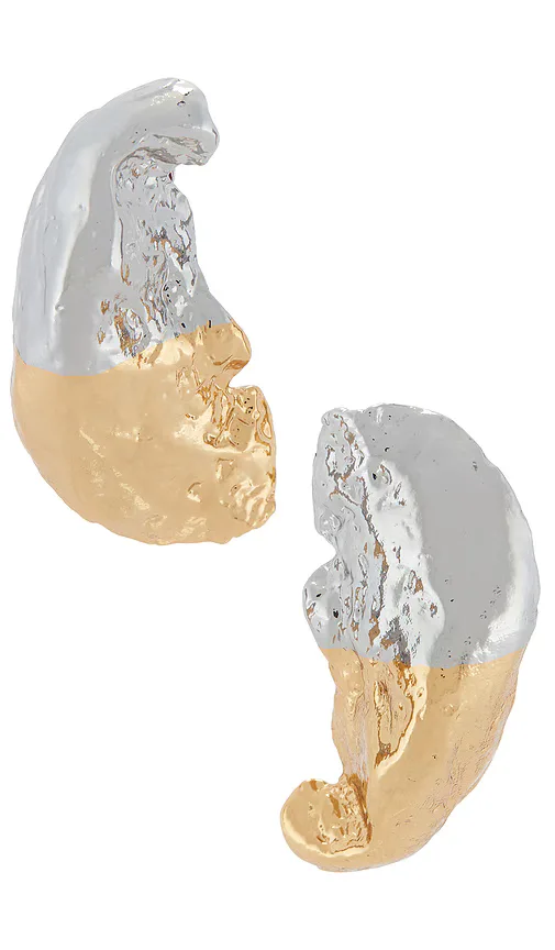 Julie Hammered Earrings by LELET NY