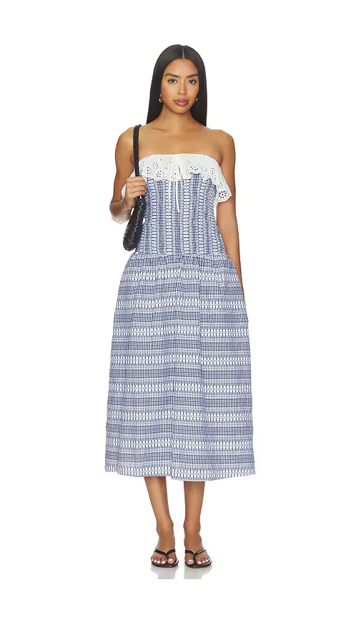 Freya Dress Plaid by Maude Club
