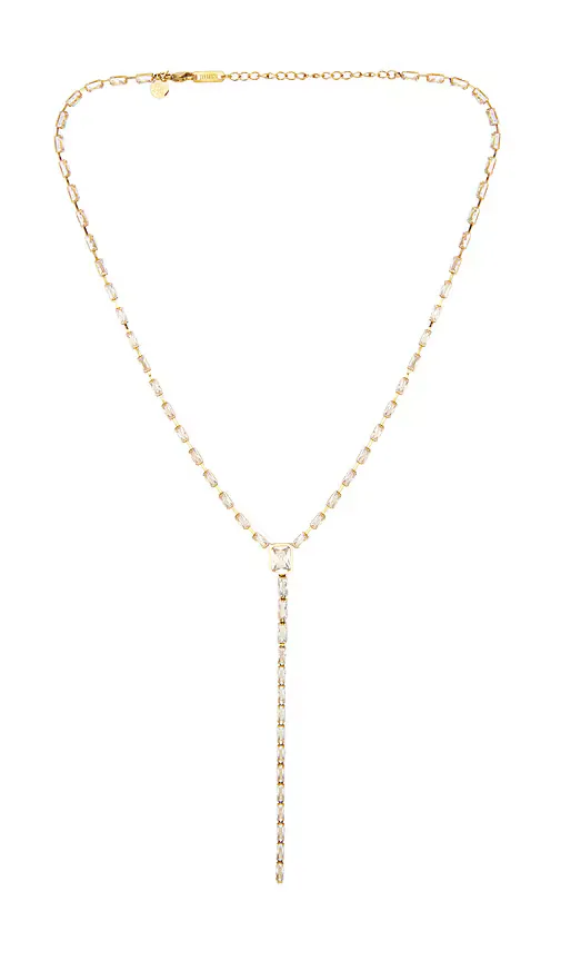 Baguette Stone Lariat