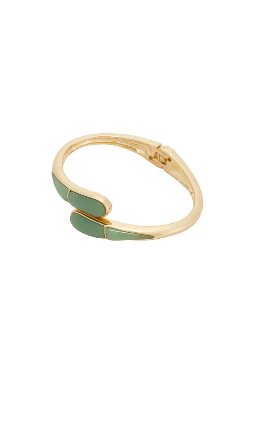 Thin Livorno Stone Wrap Cuff